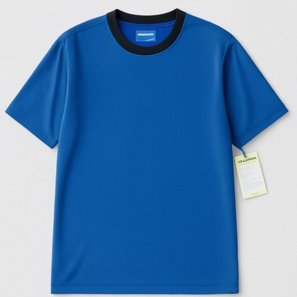 Chubbies‎ Easy Sport Mesh Tee Blue Size XL Breathable Activewear Lightweight